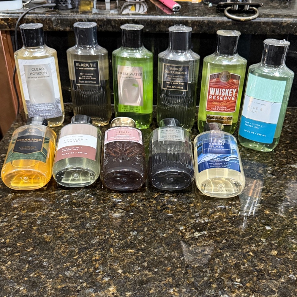 Bath & Body Works Men’s 3 in 1 Hair, Face & Body Wash